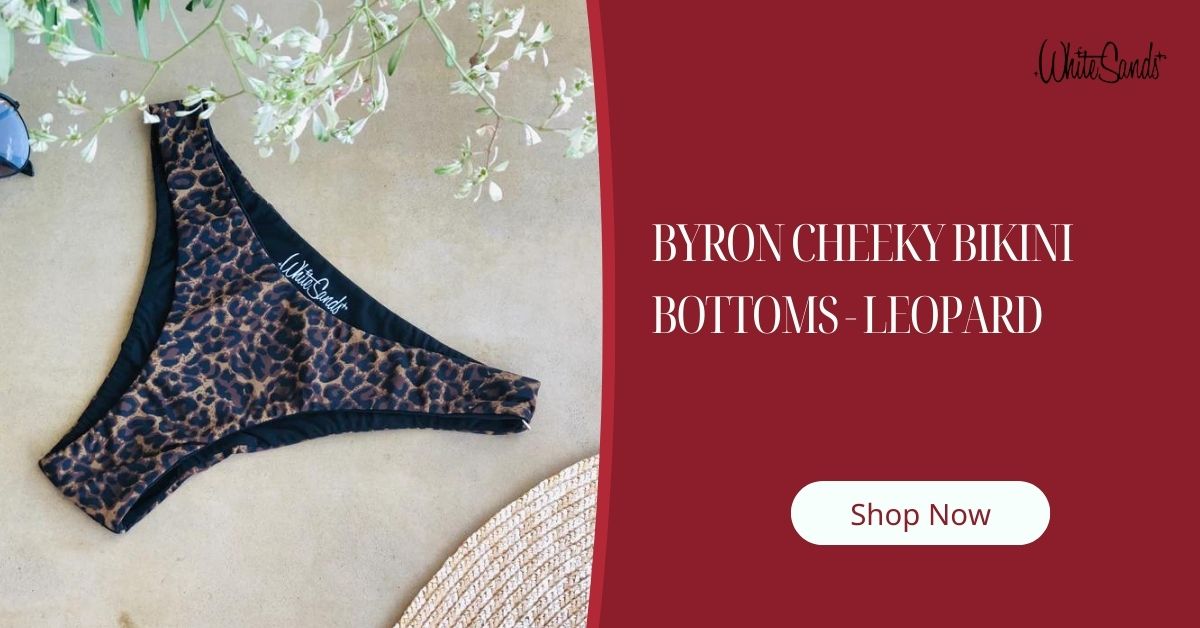 Byron Cheeky Bikini Bottoms - Leopard